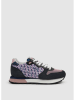 Pepe Jeans FOOTWEAR Leren sneakers zwart