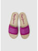 Pepe Jeans FOOTWEAR Leren slippers roze