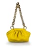 ORE10 Leren schoudertas "Reagan" geel - (B)23 x (H)15 x (D)9 cm