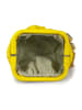 ORE10 Leren schoudertas "Reagan" geel - (B)23 x (H)15 x (D)9 cm