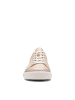 Clarks Leder-Sneakers in Rosa