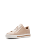 Clarks Leder-Sneakers in Rosa