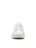 Clarks Leder-Sneakers in Weiß