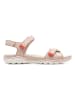 Clarks Leder-Sandalen "Amanda Sprint" in Rosa