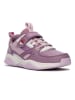 Clarks Leren sneakers paars
