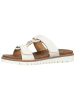 Ara Shoes Leren slippers crème