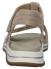 Ara Shoes Leder-Sandalen in Beige