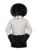 Alpine Pro Winterjacke "Egypo" in Weiß/ Schwarz