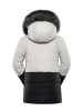 Alpine Pro Winterjacke "Egypo" in Weiß/ Schwarz