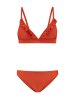 SHIWI Bikini w kolorze czerwonobrązowym