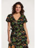 SHIWI Jurk zwart/groen