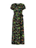 SHIWI Kleid in Schwarz/ Grün