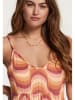 SHIWI Kleid in Orange/ Beere
