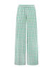 SHIWI Spodnie w kolorze fioletowo-zielonym