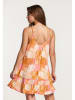 SHIWI Kleid in Orange/ Rosa