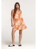 SHIWI Kleid in Orange/ Rosa