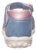 Primigi Skórzane sandały w kolorze niebiesko-jasnoróżowym
