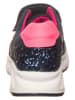 Primigi Skórzane sneakersy w kolorze granatowo-różowym