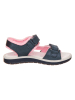 Primigi Skórzane sandały w kolorze granatowo-jasnoróżowym