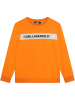 Karl Lagerfeld Kids Sweatshirt in Orange