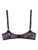 Marlies Dekkers Biustonosz balkonetka "Peekaboo" w kolorze fioletowym