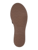s.Oliver Slippers goudkleurig