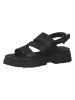 S. Oliver Skórzane sandały w kolorze czarnym