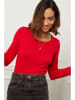 Soft Cashmere Pullover in Rot