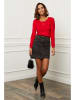 Soft Cashmere Pullover in Rot