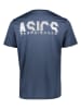 asics Trainingsshirt "Katakana" donkerblauw