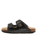 billowy Leren slippers zwart