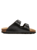 billowy Leren slippers zwart