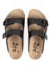 billowy Leren slippers zwart