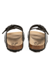 billowy Leren slippers zwart