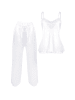 Dkaren Pyjama "Caroline" in Weiß