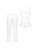 Dkaren Pyjama "Caroline" in Weiß