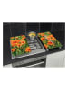 Wenko 2er-Set: Herdabdeckplatten "Mohnwiese" - (L)30 x (B)52 cm
