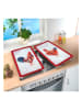 Wenko 2er-Set: Herdabdeckplatten "Hühner" - (L)30 x (B)52 cm