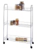 Wenko Serveerwagen zilverkleurig - (B)57 x (H)80 x (D)20 cm