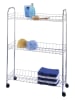 Wenko Serveerwagen zilverkleurig - (B)57 x (H)80 x (D)20 cm