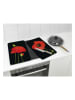 Wenko 2-delige set: fornuisafdekplaten "Klaprozen" - (L)30 x (B)52 cm