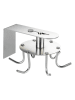 Wenko Hakenlijst zilverkleurig - (B)8,5 x (H)7 x (D)12,5 cm