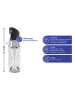 Wenko Spruhflasche in Schwarz - (B)9 x (H)20,4 x (T)4,1 cm