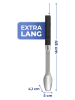 Wenko Grilltang zilverkleurig - (B)45 x (D)5 cm