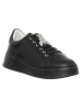 Patrizia Pepe Leder-Sneakers in Schwarz