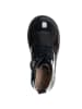 Patrizia Pepe Leder-Boots in Dunkelblau