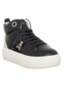 Patrizia Pepe Leren sneakers zwart