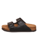 Birkenstock Pantoletten "Arizona" in Schwarz - Weite S