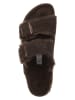 Birkenstock Pantoletten "Arizona" in Braun - Weite S