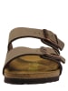 Birkenstock Pantoletten "Arizona" in Braun - Weite S